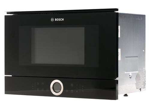 Купить Встраиваемая микроволновая печь Bosch Serie 8 BFL634GB1 черный  1030737. Характеристики, отзывы и цены в Донецке