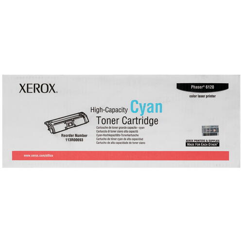 Купить Картридж лазерный Xerox 113R00693 голубой, с чипом  1900404. Характеристики, отзывы и цены в Донецке