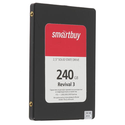 Купить 240 ГБ 2.5" SATA накопитель Smartbuy Revival 3 [SB240GB-RVVL3-25SAT3]  1236352. Характеристики, отзывы и цены в Донецке