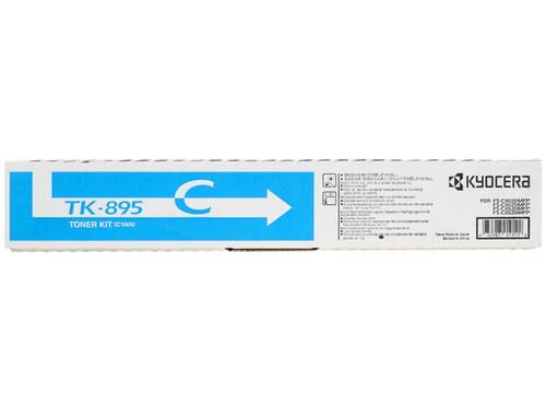 Купить Картридж лазерный Kyocera TK-895C голубой, с чипом  0144783. Характеристики, отзывы и цены в Донецке