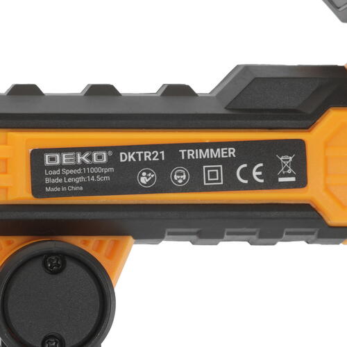 Купить Триммер аккумуляторный DEKO DKTR21  5407955. Характеристики, отзывы и цены в Донецке
