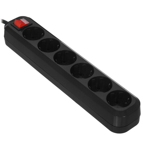 Купить Сетевой фильтр 5bites SP6B-330 черный  5094149. Характеристики, отзывы и цены в Донецке