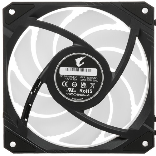 Купить Вентилятор GIGABYTE AORUS EZ CHAIN FAN 120 [GP-ECFAN1203] черный  5609499. Характеристики, отзывы и цены в Донецке