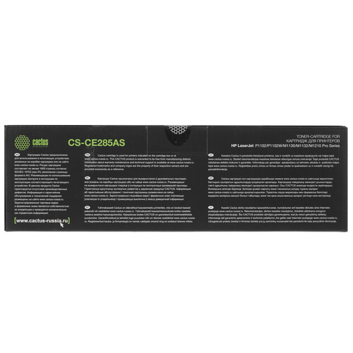 Купить Картридж лазерный CS-CE285AS черный, с чипом  6604699. Характеристики, отзывы и цены в Донецке