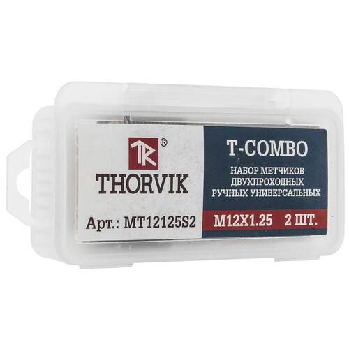 Купить Набор метчиков Thorvik MT12125S2  9103337. Характеристики, отзывы и цены в Донецке