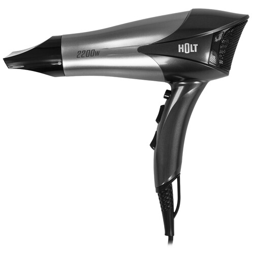 Купить Фен Holt HT-HD-004 серебристый/черный  9284877. Характеристики, отзывы и цены в Донецке