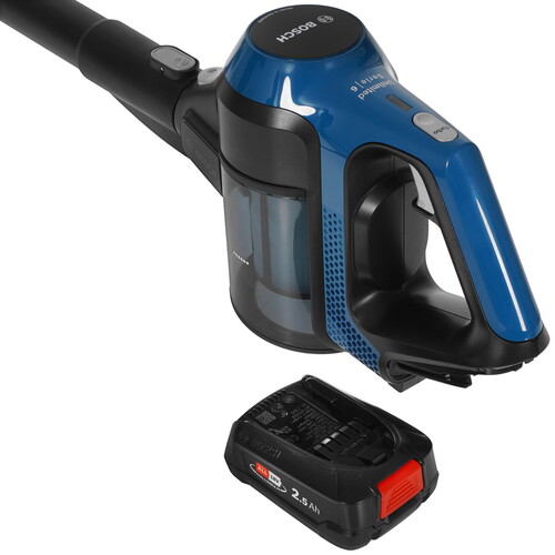 Купить Пылесос вертикальный   BOSCH BBS611LAG POWER FOR ALL 18V синий  5354378. Характеристики, отзывы и цены в Донецке