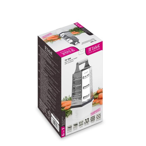 Купить Терка TalleR TR-21906 серебристый  9148058. Характеристики, отзывы и цены в Донецке