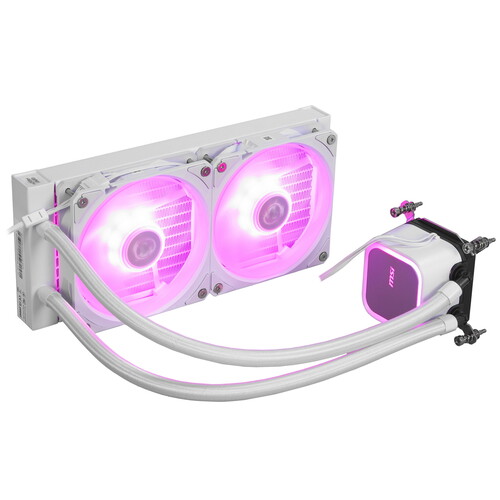 Купить Система охлаждения MSI MAG CORELIQUID A13 240  белая  5610929. Характеристики, отзывы и цены в Донецке