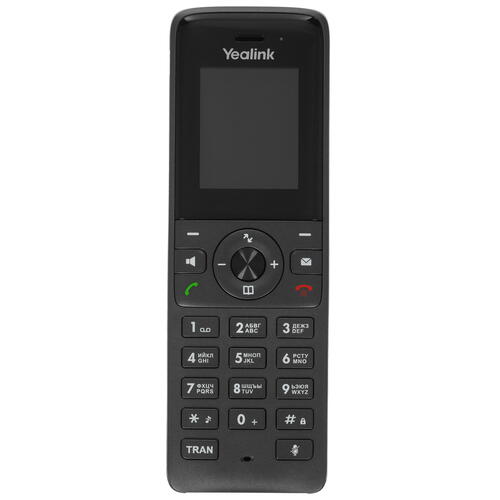 Купить Телефон VoIP Yealink W73P черный  5367501. Характеристики, отзывы и цены в Донецке