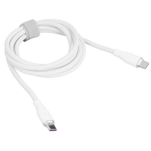 Купить Кабель круглый VOLTME USB Type-C - USB Type-C белый 1.2 м  9210880. Характеристики, отзывы и цены в Донецке