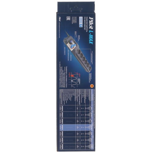 Купить Сетевой фильтр Pilot L-MAX GP серый  5404734. Характеристики, отзывы и цены в Донецке