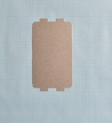 Купить Корпус (экран защитный) для микроволновой печи [105×63] (Слюда)  1292178. Характеристики, отзывы и цены в Донецке