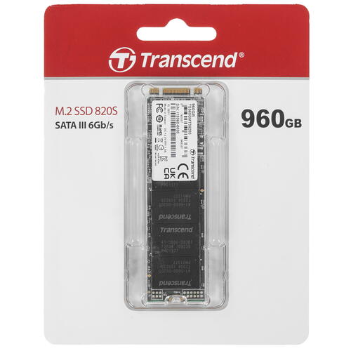 Купить 960 ГБ M.2 SATA накопитель Transcend MTS820S [TS960GMTS820S]  5360341. Характеристики, отзывы и цены в Донецке