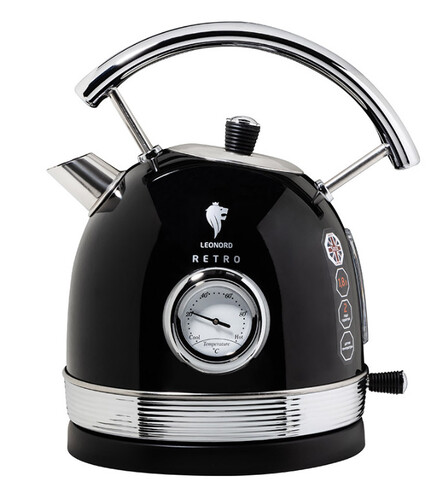 Купить Электрочайник Leonord LE- 1910 RETRO черный  9078025. Характеристики, отзывы и цены в Донецке