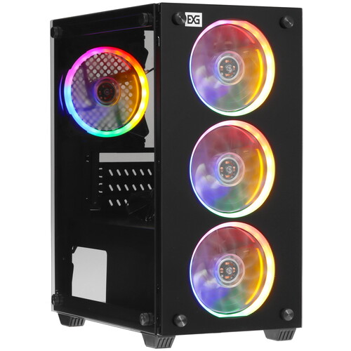 Купить Корпус ExeGate Mistery X2 [EX294382RUS] черный  9101551. Характеристики, отзывы и цены в Донецке