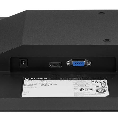 Купить 21.5" Монитор AOpen 22CV1QH3bi черный  5615089. Характеристики, отзывы и цены в Донецке