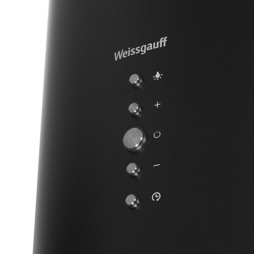 Купить Вытяжка пристенная Weissgauff Gracia 70 BL черный  9100721. Характеристики, отзывы и цены в Донецке