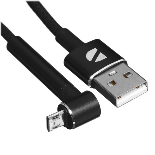 Купить Кабель круглый DEPPA micro USB - USB 2.0 Type-A черный 1 м  9113435. Характеристики, отзывы и цены в Донецке