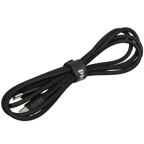 Купить Кабель круглый PHILIPS USB Type-C - USB Type-C черный 1.2 м  5492642. Характеристики, отзывы и цены в Донецке