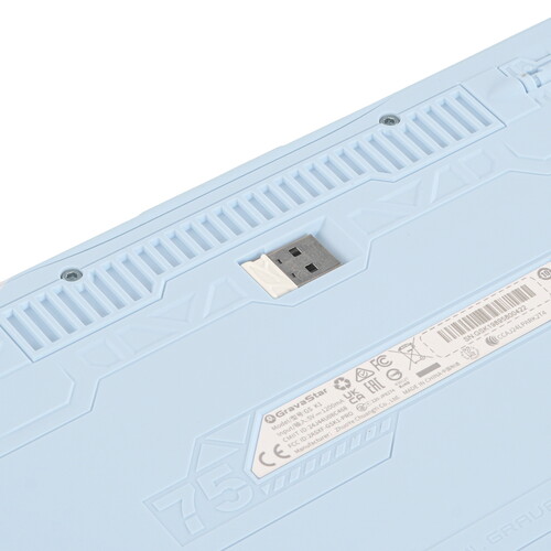 Купить Клавиатура  проводная + беспроводная GravaStar Mercury K1  9304550. Характеристики, отзывы и цены в Донецке
