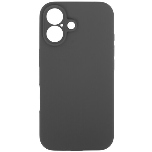 Купить Накладка  Zibelino Soft Case для Apple iPhone 16 серый  9274582. Характеристики, отзывы и цены в Донецке