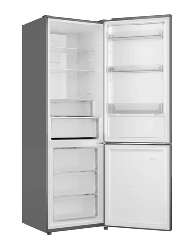 Купить Холодильник с морозильником   Candy CFN6185SDC серебристый  9248214. Характеристики, отзывы и цены в Донецке