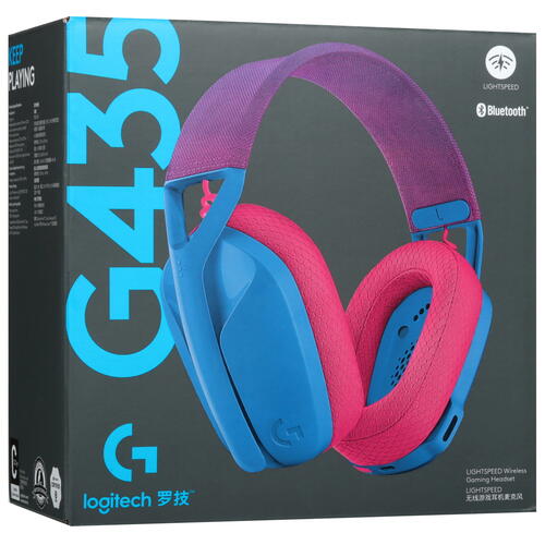 Купить Беспроводные наушники Logitech G435 синий 2021  5435716. Характеристики, отзывы и цены в Донецке