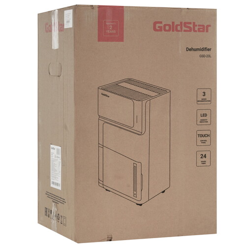 Купить Осушитель воздуха GoldStar GSD-20L белый  9267064. Характеристики, отзывы и цены в Донецке