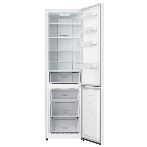 Купить Холодильник с морозильником   Gorenje NRK620161W4I белый  9344692. Характеристики, отзывы и цены в Донецке