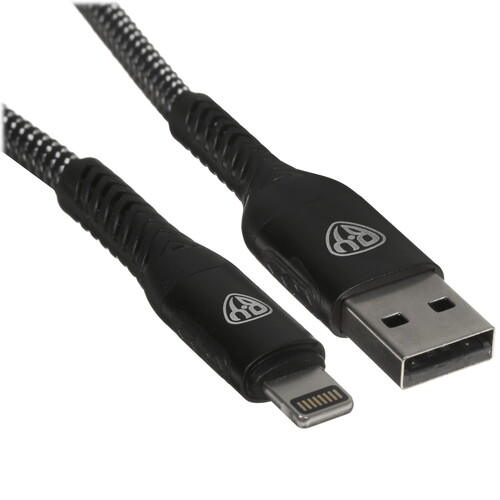 Купить Кабель круглый BY Lightning 8-pin - USB 2.0 Type-A черный 1 м  5482161. Характеристики, отзывы и цены в Донецке