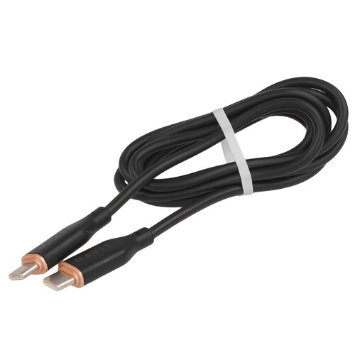 Купить Кабель круглый HAVIT USB Type-C - USB Type-C черный 1.2 м  9228913. Характеристики, отзывы и цены в Донецке