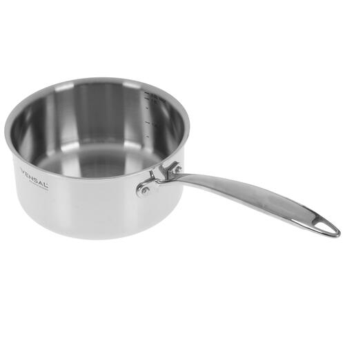 Купить Ковш Vensal LeChef VS1531 2.2 л серебристый  4865450. Характеристики, отзывы и цены в Донецке
