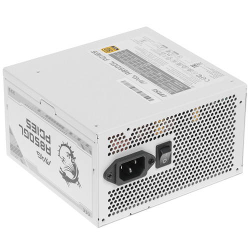 Купить Блок питания MSI MAG A850GL PCIE5 [306-7ZP8A24-CE0] белый  5449948. Характеристики, отзывы и цены в Донецке