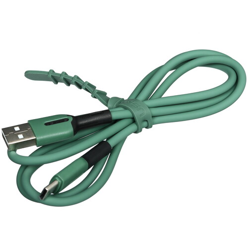 Купить Кабель круглый USAMS USB Type-C - USB 2.0 Type-A зеленый 1 м  5480441. Характеристики, отзывы и цены в Донецке