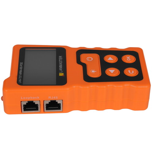 Купить Кабельный тестер Lanmaster LAN-TST-WRM-400-POE  9245017. Характеристики, отзывы и цены в Донецке