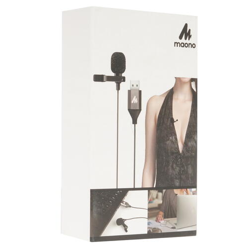 Купить Микрофон Maono AU-UL10 черный  1277212. Характеристики, отзывы и цены в Донецке