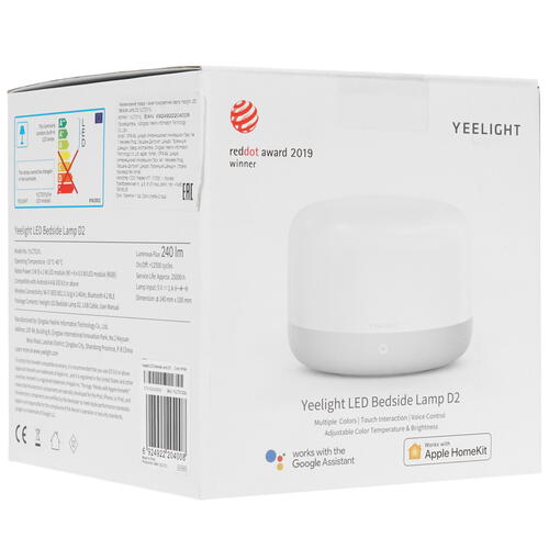 Купить Ночник Yeelight LED Bedside Lamp D2 белый  4733391. Характеристики, отзывы и цены в Донецке