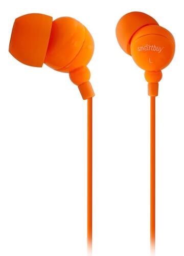 Купить Проводные наушники Smartbuy COLOR TREND оранжевый  9938198. Характеристики, отзывы и цены в Донецке