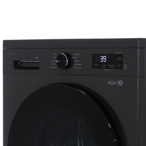 Купить Стиральная машина LG F2Y1HS5J черный  5494544. Характеристики, отзывы и цены в Донецке