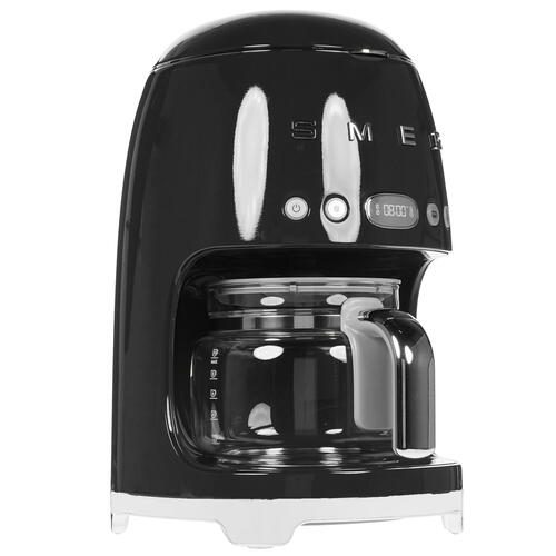 Купить Кофеварка капельная SMEG DCF02BLEU черный  5313380. Характеристики, отзывы и цены в Донецке
