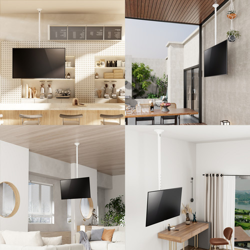 Купить Кронштейн для ТВ UNITEKI SNM4246W белый  9298781. Характеристики, отзывы и цены в Донецке