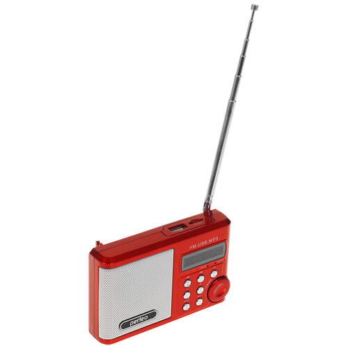 Купить Радиоприемник Perfeo Sound Ranger красный  5368032. Характеристики, отзывы и цены в Донецке