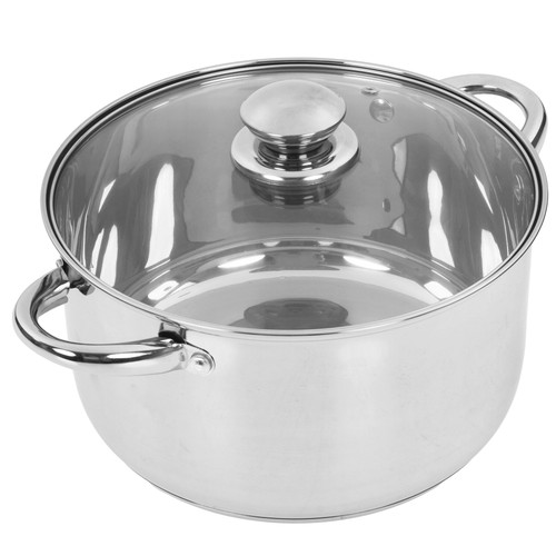 Купить Кастрюля Appetite Greta GS02603 6 л 24 см серебристый  9294705. Характеристики, отзывы и цены в Донецке