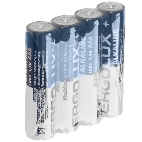 Купить Батарейка Ergolux Alkaline BP-20 AAA (LR03/FR03)  5617136. Характеристики, отзывы и цены в Донецке