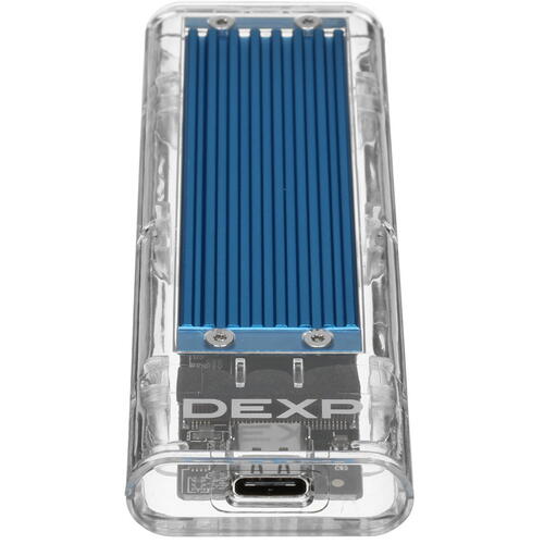 Купить M.2 Внешний бокс DEXP C3-BL  5411501. Характеристики, отзывы и цены в Донецке