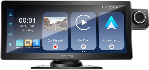 Купить Автомобильный монитор Digma Smart Play 1000С  5641922. Характеристики, отзывы и цены в Донецке