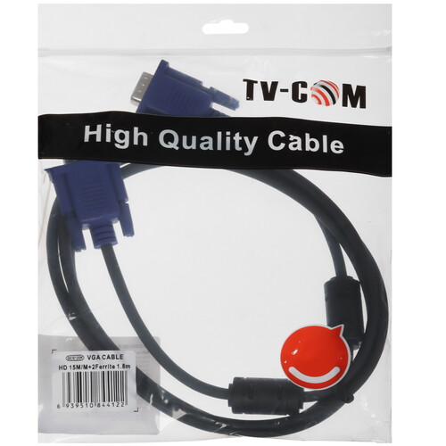 Купить Кабель  TV-COM SVGA - SVGA, 1.8 м  5471633. Характеристики, отзывы и цены в Донецке