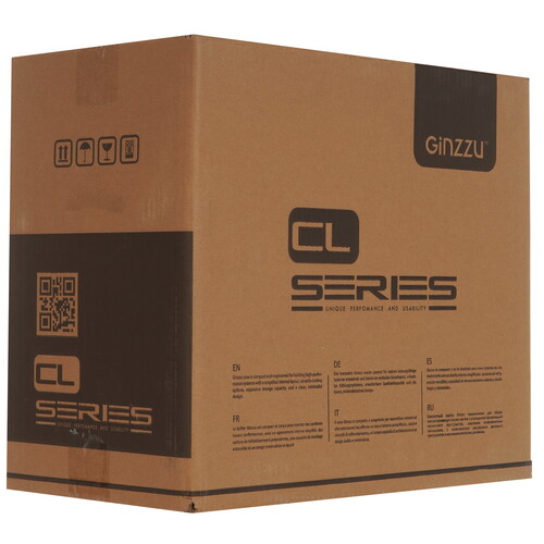 Купить Корпус GiNZZU CL550  черный  9230084. Характеристики, отзывы и цены в Донецке