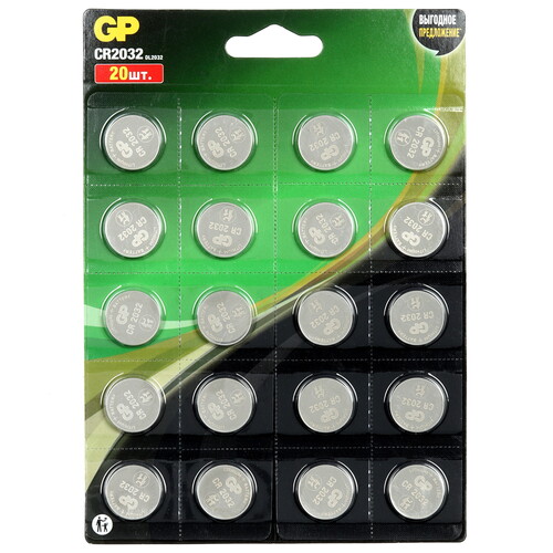 Купить Батарейка GP Lithium CR2032  5498599. Характеристики, отзывы и цены в Донецке